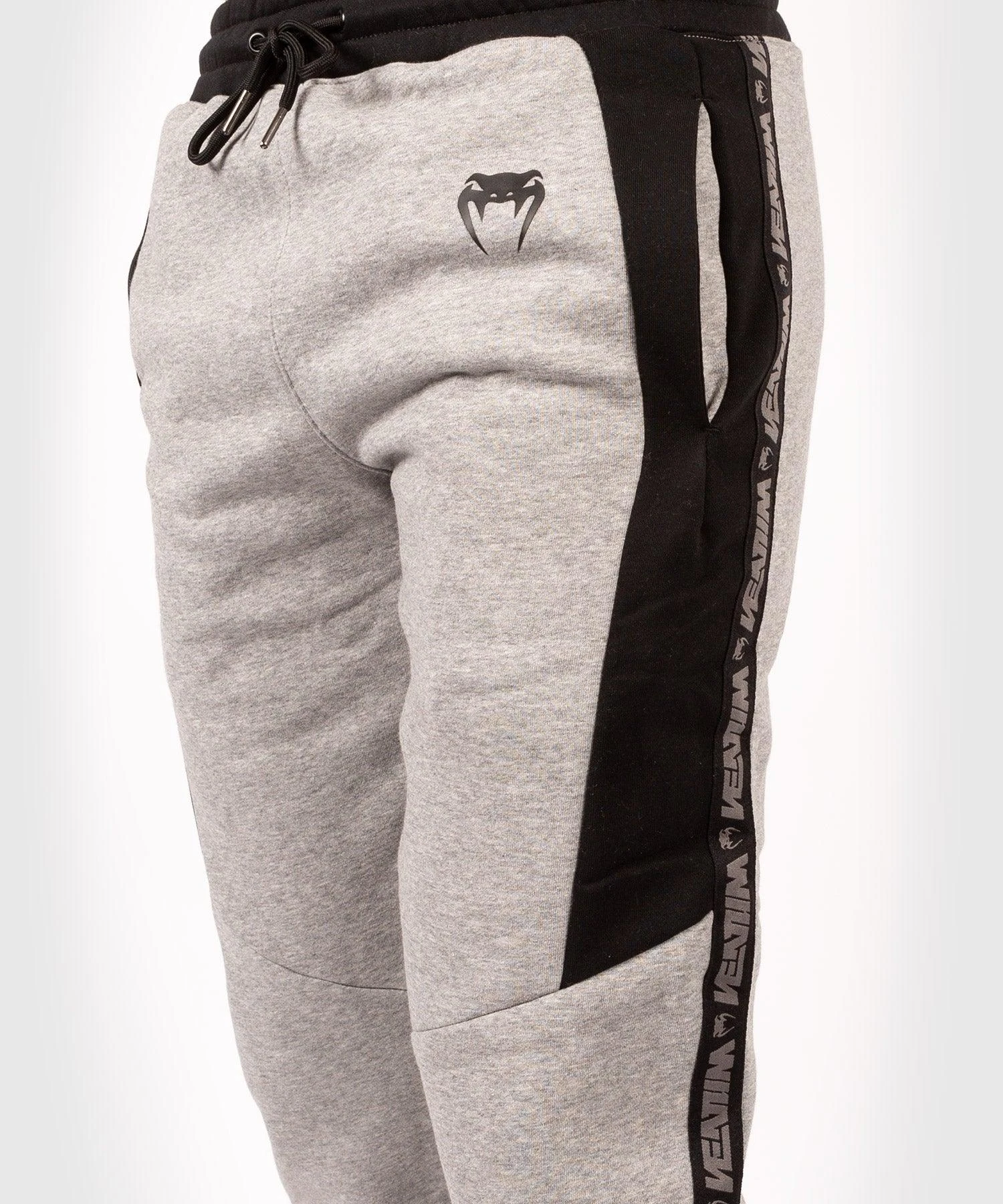 Venum Connect Jogger - Black/Dark Heather Grey - Image 7