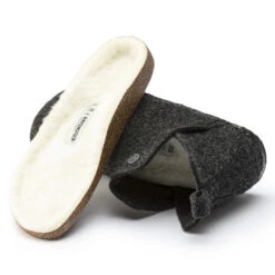 Birkenstock Andermatt Shearling Wool Felt -Oofos shop 1017883 detail 2