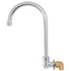 Regency Wall Mount Handsink Faucet With 6" Swivel Gooseneck Spout -Oofos shop 1254685