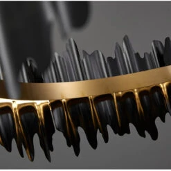 Modern Led Chandelier For Living Room, Dining Room, Bedroom., Black, 31.5'' -Oofos shop 1a110c3f0feb44b0 1624 w800 h800 b0 p0