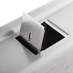 Lavex Janitorial 40 Oz. Stainless Steel Surface Mounted Horizontal Soap Dispenser -Oofos shop 2289468