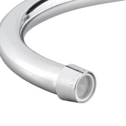 Waterloo Wall Mount Faucet With 6" Gooseneck Spout And 8" Centers -Oofos shop 2293635