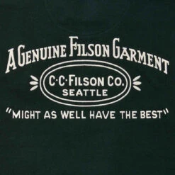 Filson Prospector Embroidered Hoodie Fir -Oofos shop 27974 5