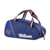 Wilson X Roland-Garros Mini Tour Bag (Navy Color) - NEW ARRIVAL -Oofos shop 35670d3ad94acf248bb062a37ec808d7554b3d3a wr8414801001 02