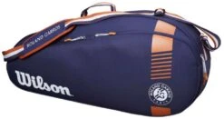 Wilson X Roland Garros Team 3 Pack Racket Bag - Clay