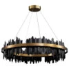 Modern Led Chandelier For Living Room, Dining Room, Bedroom., Black, 31.5'' -Oofos shop 5dc127c10feb4444 1624 w800 h800 b1 p0