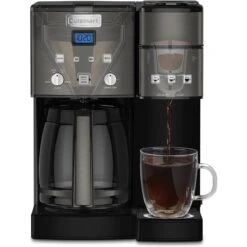 Cuisinart Coffee Center 12-Cup Coffee Maker & Single-Serve Brewer | Black Stainless -Oofos shop 81ib7y 9tnl. ac sl1500