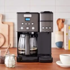 Cuisinart Coffee Center 12-Cup Coffee Maker & Single-Serve Brewer | Black Stainless -Oofos shop 81yavvhlgtl. ac sl1500
