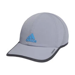 Adidas Superlite 2 Cap (M) (Grey) Lightweight Protection, Comfort And Fit - Premium 3D Logo Design - Sleek And Sporty Cap