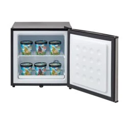 HYNTER Energy Star 1.1 Cu. Ft. Upright Freezer With Lock -Oofos shop M00852749006306 650234701