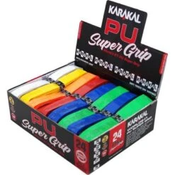 Karakal PU Super Grips (Pack Of 24) - Assorted Colours