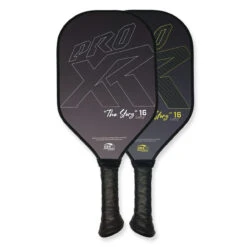 ProXR "The Story" Lefty 16 Pickleball Paddle -Oofos shop The Story Lefty Front and back 1000 00665.1669527776