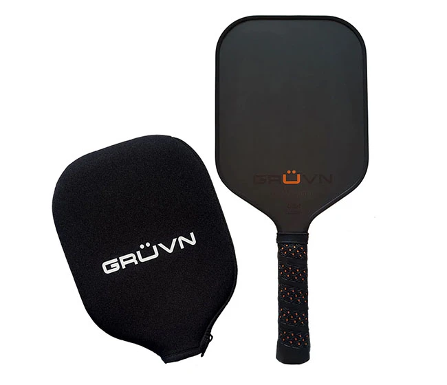 GRUVN RAW-16H Carbon Fiber Pickleball Paddle (Orange) 3 GRUVN RAW-16H Carbon Fiber Pickleball Paddle (Orange)