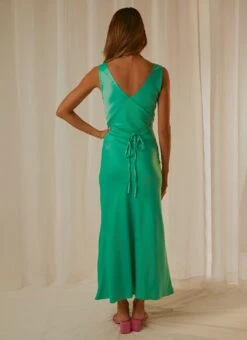 Loren Maxi Dress - Jade Green -Oofos shop ab30f35a83914129b2c20ba307ed1bae