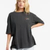 Billabong Kamea Lava Girl Oversized T-Shirt -Oofos shop abjzt01239 billabongw ofb frt1