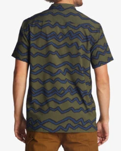 Billabong A/Div Surftrek Perf Short Sleeve Shirt -Oofos shop abywt00195 billabongw dko bck1