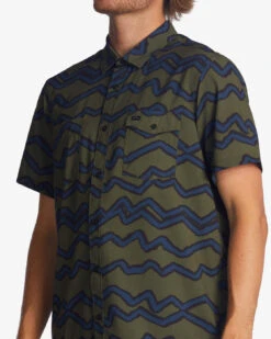 Billabong A/Div Surftrek Perf Short Sleeve Shirt -Oofos shop abywt00195 billabongw dko dtl1