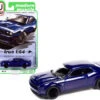 2019 Dodge Challenger SRT Hellcat, Indigo Blue Metallic - Auto World AWSP076/24A - 1/64 Diecast Car