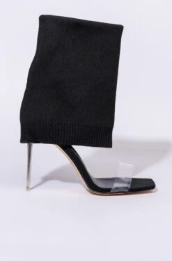 AZALEA WANG LOVE ME LIKE YOU DO STILETTO IN BLACK -Oofos shop azalea wang love me like you do stiletto bootie in black black 3 3