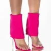 AZALEA WANG LOVE ME LIKE YOU DO STILETTO SANDAL IN FUCHSIA -Oofos shop azalea wang love me like you do stiletto bootie in fuchsia fuchsia 1 1