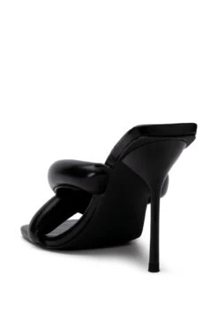 AZALEA WANG WALK ON BY PUFF SANDAL IN BLACK -Oofos shop azalea wang walk on by puff sandal in black black 4 4 c1