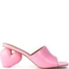 BUBBLEHEART CHUNKY SANDAL IN PINK -Oofos shop bubbleheart chunky sandal in pink pink 2 2