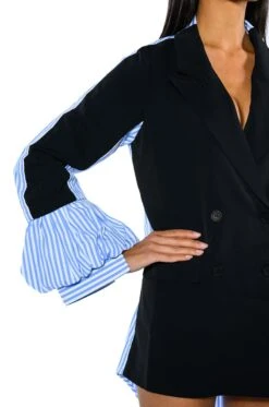 CONRAD BLOUSE BLAZER -Oofos shop conrad blouse blazer black multi 6 6