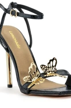 DURATION STILETTO SANDAL IN BLACK -Oofos shop duration stiletto sandal in black black 5 5