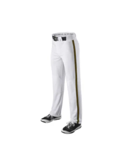 Evoshield Mens Salute Pant White W/Gold Braid