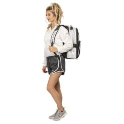 Onix Pickleball Pro Team Backpack Hold All Your Gear In One Bag KZ7402-PBPWB White -Oofos shop onixproteambackpack E2 80 94whiteblack pickleballbag kz7402 pbpwb 8 1800x1800 2e4779a3 64ad 4ab1 b581 520fcd2d7802