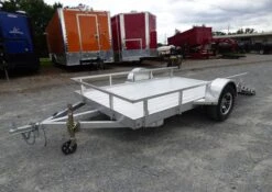 6.4' X 10' All Aluminum Utility Trailer 3500 Lb Axle -Oofos shop p1270120edited