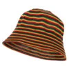 Rasta Mesh Bucket Hat