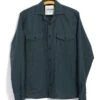 STEFAN | Worker Over Shirt | Moss Green -Oofos shop stefan worker over shirt moss green hansen garments 856359